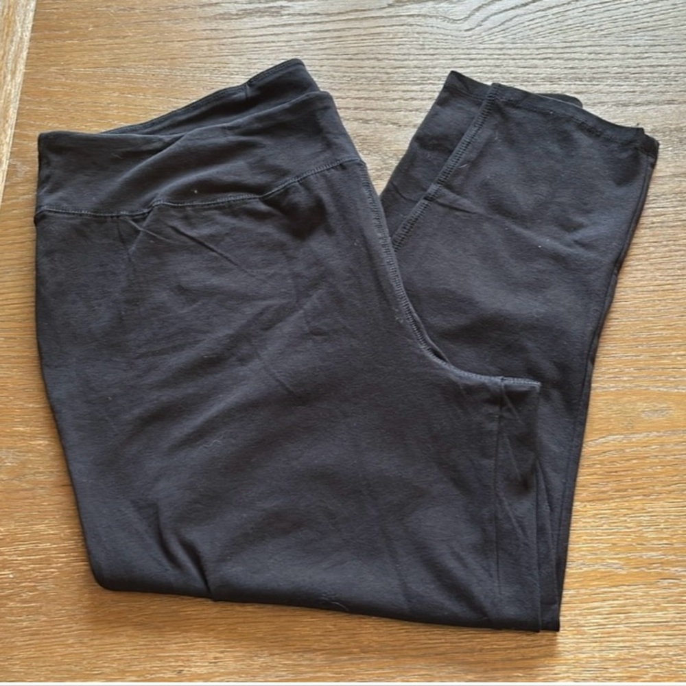 NWOT Black Hanes Leggings size 4X